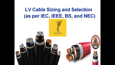 lv energy cable|lv cable size chart.